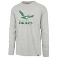 thumbnail image 2 of Men's '47 Gray Philadelphia Eagles Premier Franklin Long Sleeve T-Shirt, 2 of 3
