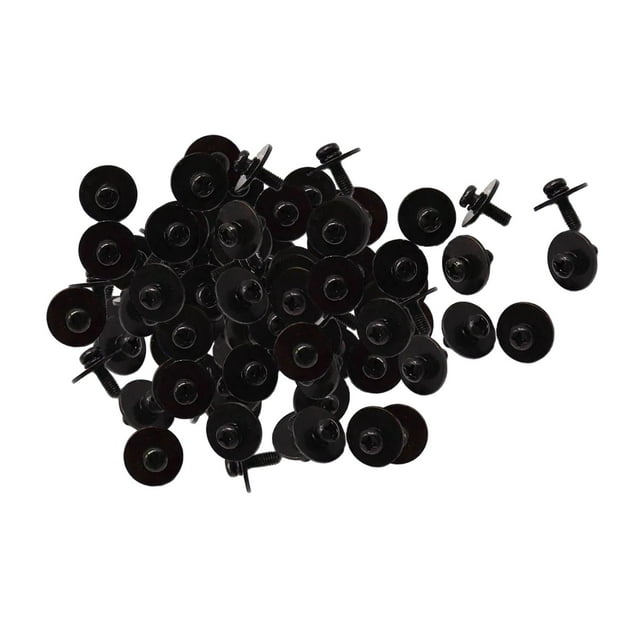 Tornillos de Montaje de Lengüeta de Tambor 50 Piezas M4x14MM Perfke