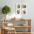 thumbnail image 2 of Fruit Canvas Wall Art for Kitchen Dining Room Wall Decor Watercolor Farmhouse Tropical Grape Print Pictures Art 4 Piece Rustic Fresh Fruits Posters Artwork for Restaurant Cafe Home Decoration 8x8", 2 of 6