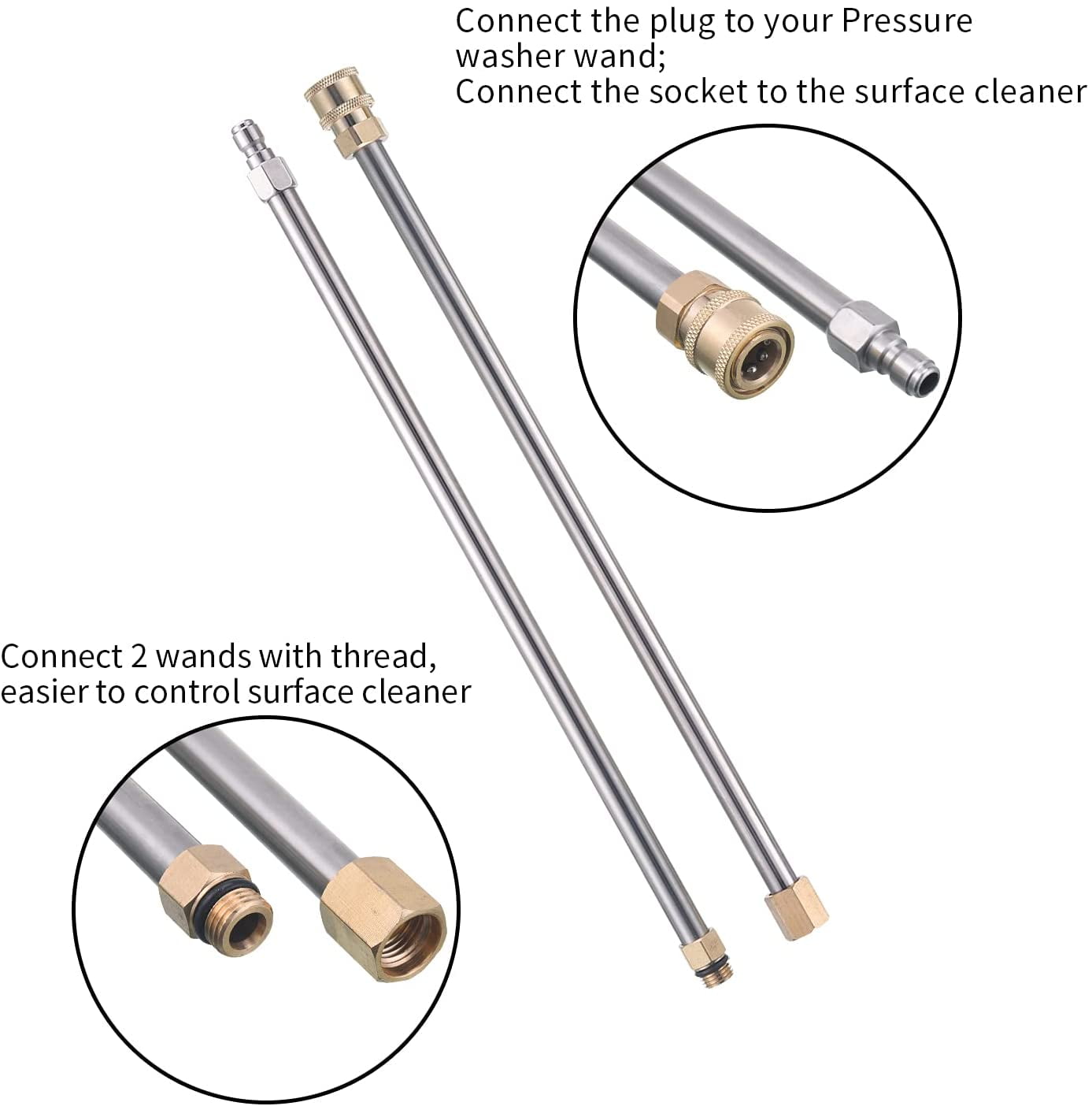 RIDGE WASHER Surface Cleaner for Pressure Washer Pressure Washer