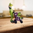 thumbnail image 4 of Creative Family Mommy Stroller Frog Miniature Figurine Ornaments Model Sculpt Collection, 4 of 8
