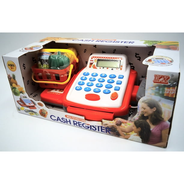 Toy Cash Register with Pretend Bar Code Scanner