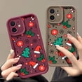 thumbnail image 4 of Funda de silicona TPU suave a prueba de golpes para iPhone, funda de Año Nuevo con sombrero de Navidad para iPhone 16, 15 Pro Max, 14 Plus, 11, 13, 12 Pro, X, XS, XR, 8, 7, 4 of 4