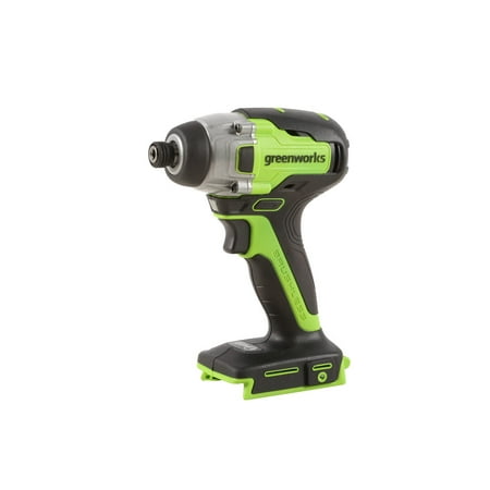 UPC: 0841821063610 | Greenworks 24V Brushless 1/4 in. Impact Driver  Battery and Charger Not Included 3703502AZ