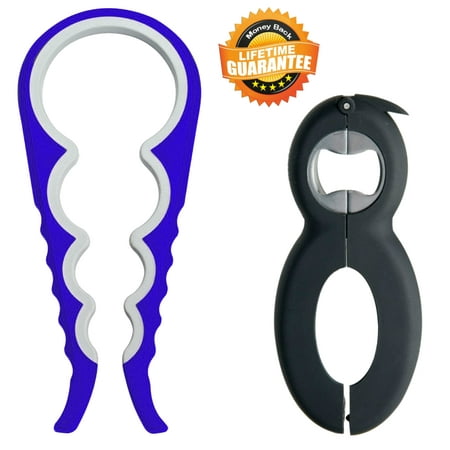 Jar Opener Bottle Opener Can Opener Mobility Aids Grip For Seniors Rheumatoid Arthritis Products Lid Twist Off Gripper For Arthritis Hands Any Size Grip Quality Kitchen Gadgets and Tools