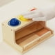 thumbnail image 4 of Dailyfunn-juguetes Montessori para niños y niñas, caja de permanencia de objetos, rastreador de bolas, juguete de empuje de caída, niño pequeño, preescolar de 1 a 3 años, 4 of 7