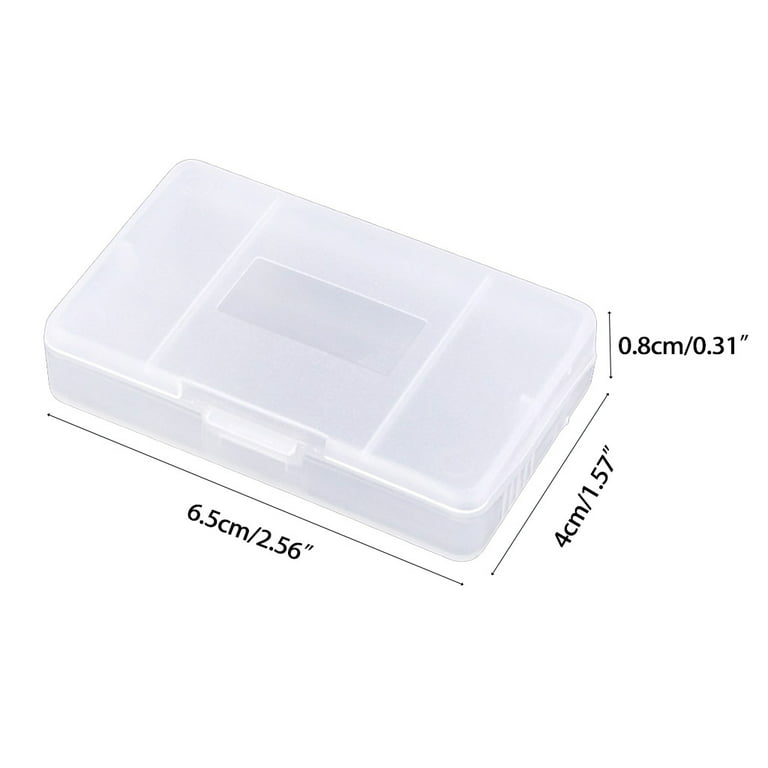 Hard Clear Plastic Game Cartridge Case Transparent Storage Box For GameBoy  Advance GBA Game Cards Cart Protector DHL FEDEX EMS FREE SHIP From  Gamingarea, $24.77