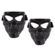 thumbnail image 1 of Casco de Motocross Baoblaze 2pcs Plástico Unisex Cara Completa Negro, 1 of 8