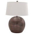 thumbnail image 2 of Alluring Metal Chrome Table Lamp 28"H, 2 of 4