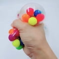 thumbnail image 3 of Squeeze Ball Toy, Squishy Stress Balls con cuentas de colores, Sensory Fidget Toy for aliviar el estrés, la ansiedad, la herramienta de ejercicio manual for niños y adultos brillar Electrónica, 3 of 3