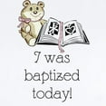 thumbnail image 2 of CafePress - I Was Baptized Today! (Girl) Infant Bodysuit - Baby Light Bodysuit, Size Newborn - 24 Months, 2 of 4