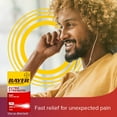 thumbnail image 3 of Bayer Aspirin Extra Strength, Pain Relief Pills, Fever Reducer and Headache Relief, 100 Count, 3 of 8