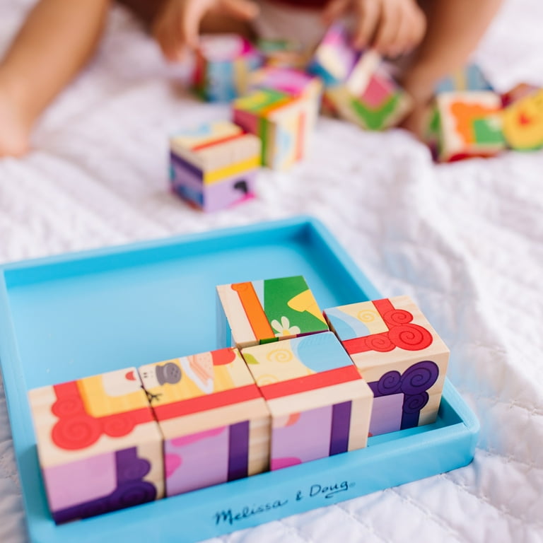 Melissa doug hotsell cube puzzle