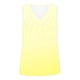 thumbnail image 5 of Mujeres sin mangas Tops de verano gradiente color fuera de posición impresión V-cuello blusa casual Mujeres V-cuello de verano Tops, 5 of 6