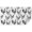Rooster and Sketch, variant on Rooster and Sketch White Pattern Rectangle Tablecloth 60"x84", Waterproof Polyester Wipeable Spillproof Table Cover for Dining Camping Indoor and Outdoor Use