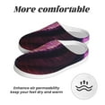 thumbnail image 6 of Yiaed Neon Futuristic Dragon Print Slippers Fuzzy Warm Cozy Slippers Non Slip House Slippers For Indoor Outdoor Slippers House Slippers-13, 6 of 7