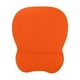 thumbnail image 1 of Nvzi Alfombrilla de ratón ergonómica con soporte de gel para la muñeca, con superficie de descanso para muñecas suave y base de PU antideslizante para oficina y hogar, 9,6 x 8,4 pulgadas, naranja, 1 of 3