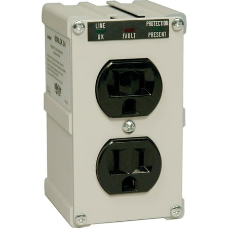 Isobar Audio - Tripp Lite Isobar ISOBLOK2-0 2 Outlets Surge Suppressor