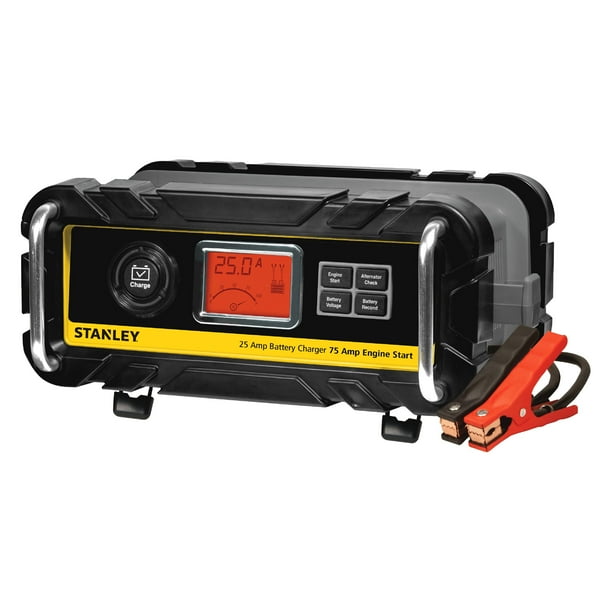 STANLEY 25 Amp Battery Charger with 75 Amp Engine Start (BC25BS