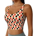 thumbnail image 2 of Balery Table Tennis Rackets Sujetadores deportivos con espalda cruzada para mujer, acolchados, sin costuras, de alto impacto, ideales para yoga, gimnasio, entrenamiento y fitness.-XX-Large, 2 of 8