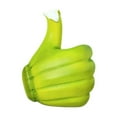 thumbnail image 2 of Banana Hand Resin Ornament | Thumbs Up Decorative Sculpture Yellow Green | Unique Home Office Living Room Décor Piece | 12x9.5x7cm | Fun Gift Display Collectible, 2 of 6