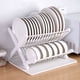 thumbnail image 2 of 1 juego de escurridor de platos plegable, soporte para platos, escurridor de platos, colador, 2 of 8