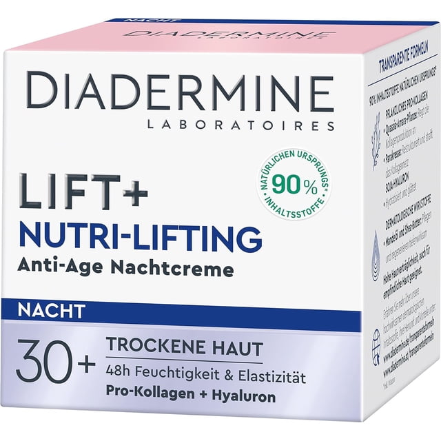 Diadermine Lift + Crema de Noche Nutri-Lifting 50 ml