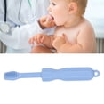thumbnail image 4 of Baby Silicone Molar Toothbrush, Baby Molar Toothbrush 2 In 1 Super Soft  For Babies Blue, 4 of 8