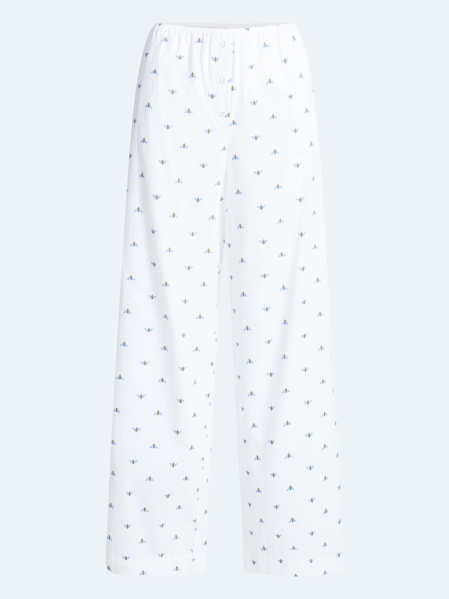 Joyspun Women's Poplin Sleep Pants, 31'' Inseam, Sizes XS-3X