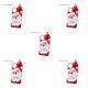 thumbnail image 1 of Methold Funda navideña para teléfono móvil Copo de nieve Papá Noel Funda protectora de TPU, Reemplazo para 12 Pro Max, Tipo 3 Tipo 3 iphone12promax 5Conjunto, 1 of 6