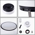 thumbnail image 5 of Luces de sombrilla recargables, luces de paraguas inalámbricas Bluetooth, 8 colores cambiantes, para patio al aire libre, camping, bandera nacional, luz de atmósfera, 5 of 5