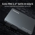 thumbnail image 6 of fanxiang S102 Pro 500GB 2.5" SSD Internal Hard Drive, SATA III 6Gb/s, Up to 560MB/s, Aluminum Alloy Shell, 3D NAND TLC, 6 of 7