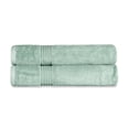 thumbnail image 2 of BNM Egyptian Cotton Luxury 2 Piece Bath Sheet Set, Sage, 2 of 5