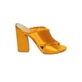 thumbnail image 2 of New Women Dolce Vita Henry Satin Open Toe Cross Strap Block Heel Sandal, 2 of 5