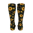 thumbnail image 6 of Pofeuu Flower (2) Print Stockings, Adult Running Hiking Socks for Youth and Adult-One Size, 6 of 8