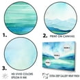 thumbnail image 4 of Designart "Pastel Scenery Of Aurora Borealis I" Aurora Borealis Picture Framed Wall Art Prints, 4 of 5