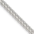 thumbnail image 1 of Sterling Silver 3mm Square Spiga Chain (22 X 3) Made In Italy qfc32-22, 1 of 5
