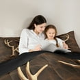 thumbnail image 5 of Castle Fairy Personalized Initial Alphabet K 3-Piece Full Size Comforter Sets for Teens Children,Wildlife Deer Bedding Comforter Set,Abstract Vintage Lightweight Bedding Sets,Luxury Bedroom Decor, 5 of 8
