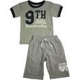 thumbnail image 4 of Mish Mish Toddler & Little Boys Cotton Short Sleeve Short Sets SZ 2T - 7 17827-4T (Yellow Lime Surf Legend), 4 of 9