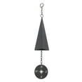 thumbnail image 1 of Campana de viento triangular de hierro de North Country con brújula, decoración interior y exterior, adorno de pared para el hogar, porche, Patio, jardín, 1 of 5