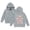 V23-Grey, variant on WhouRiu Girls Letter Graphic Hooded Sweatshirts Kids Autumn Casual Pullover Hoodies With Pockets