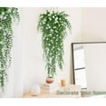 thumbnail image 4 of WBQ 3 Packs Artificial Hanging Plants, Fake Hanging Ivy Vine Wall Hanging Plants Greenery for Home Garden Room Wedding Decorations, 4 of 5