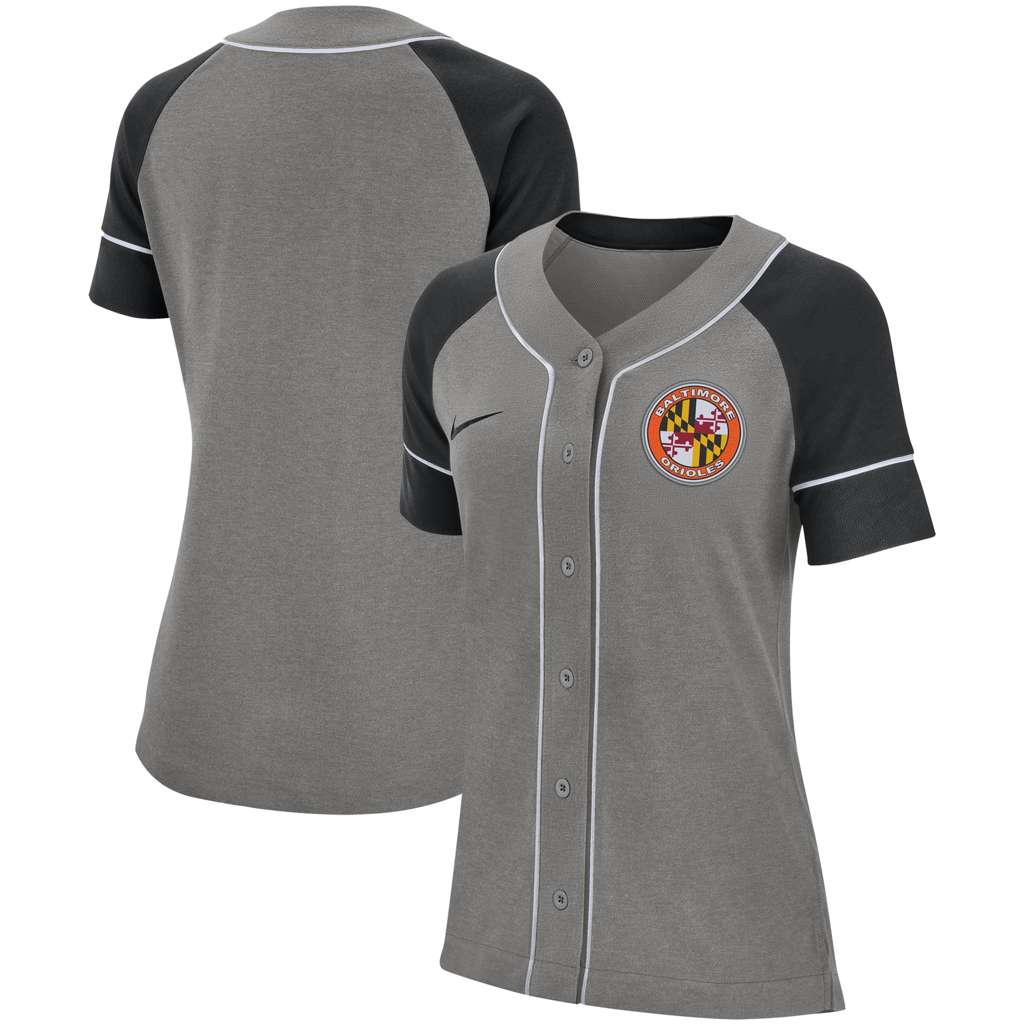 Baltimore Orioles Nike Women's Classic Baseball Jersey Gray Walmart