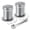 Small x 2 + Scoop x 1, variant on HOUSE AGAIN Tea Infuser for Loose Leaf Tea, 2 Pack Extra Fine Mesh Tea Strainers with Scoop & Drip Tray, 304 Stainless Steel Tea Steeper with Extended Chain Hook for Tea, Coffee, Herbs & Spices