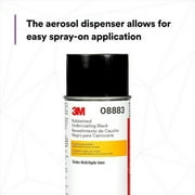 3M 08883 Rubberized Undercoating Black, 19.7 oz. Aerosol