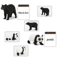 thumbnail image 5 of Juguetes de juegos de animales de zoológico para niños pequeños, figuras de animales de plástico de 12 piezas, juego de juguetes realistas para niños oso de fresa  Electrónica, 5 of 5