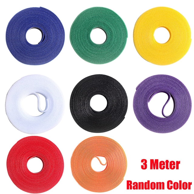 1/3/5 Meter Fishing Rod Wrap Tie Holder Strap Bands Fastener Ties Fishing Kit 3 Meter