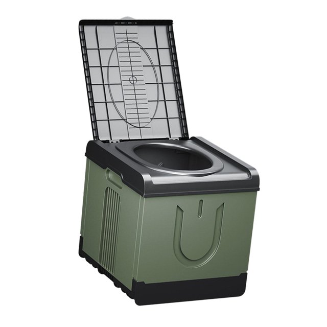 Inodoro Plegable Para Acampar Inodoro Portátil Para Acampar Para Viajes Largos Senderismo Coche Verde