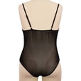 thumbnail image 4 of DYMADE Women Plus Size Sexy Bodycon Shaping Underwear Lace Bodysuit Lingerie Set, 4 of 6