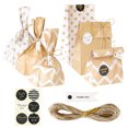 thumbnail image 1 of 24 bolsas de papel para galletas, bolsas de regalos para fiestas, bolsas de papel para dulces, galletas, etc., 1 of 6